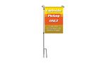 Curbside / Takeout / Delivery / Drive Thru Garden Flags  1 - Circleone