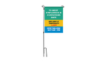 Curbside / Takeout / Delivery / Drive Thru Garden Flags  2 - Circleone