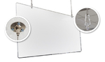 Hanging Sneeze Guard  4 - Circleone 
