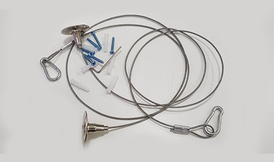 Hanging Sneeze Guard  6 - Circleone