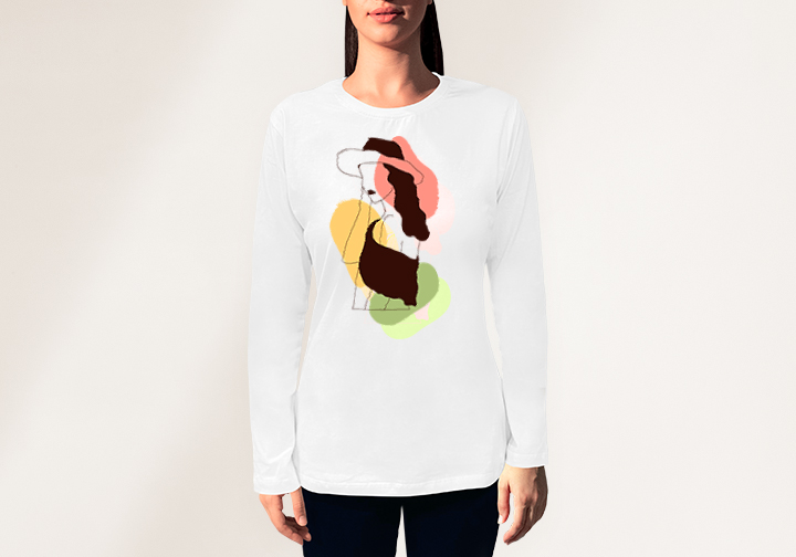 Women's T-Shirt - Long Sleeves - Circleone - 1