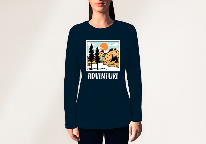 Women's T-Shirt - Long Sleeves - Circleone - 6