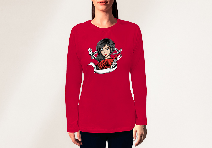 Women's T-Shirt - Long Sleeves - Circleone - 7