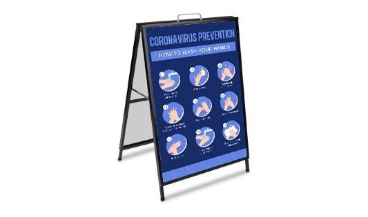 Safety Awareness Metal Frames  1 - Circleone