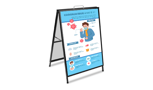 Safety Awareness Metal Frames  3 - Circleone