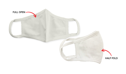 Plain Face Mask  5 - Circleone 