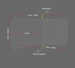 restaurant-tabletop-desk-divider-sneeze-guard---clear-acrylic-04